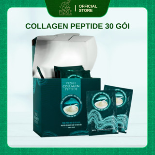 Collagen Cá Hồi PIZKIE COLLAGEN PEPTIDE Làm Đẹp Da, Giảm Nếp Nhăn, Giữ Ẩm Hộp 30 Gói 5gr COLLAGEN PEPTIDE PIZKIE