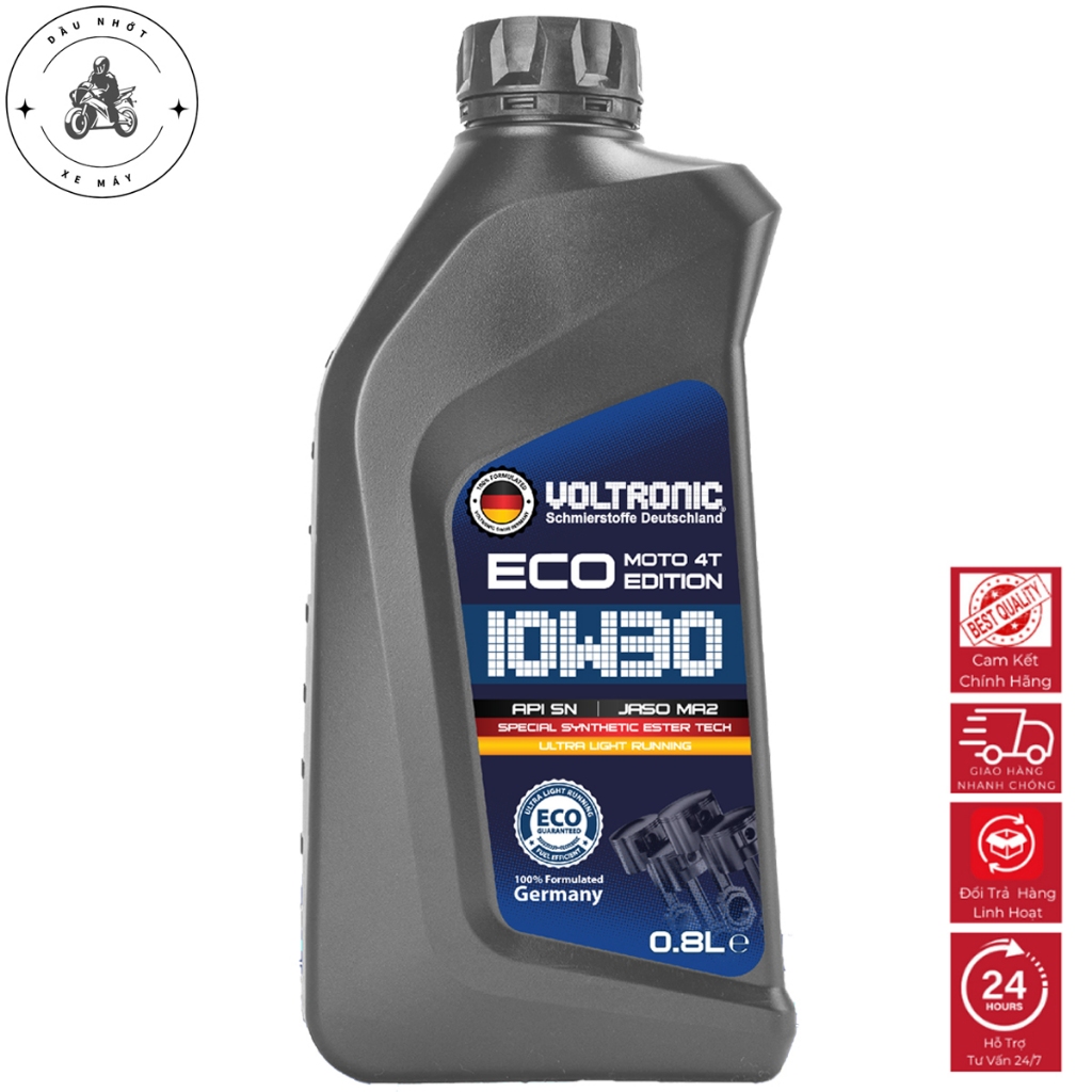 Dầu Nhớt Dành Cho Xe Máy Voltronic Eco Moto 4T 10w30