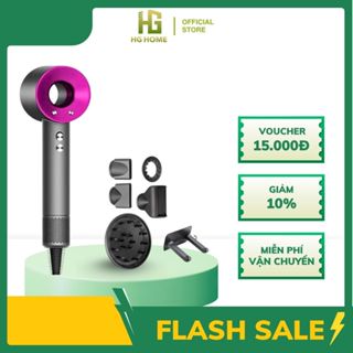 Máy Sấy Tóc 5IN1 HGHOME Kiêm Máy Làm Tóc, Uốn, Duỗi, Làm Xoăn Tự Động Phù Hợp Mọi Loại Tóc [ HÀNG TỐT ]