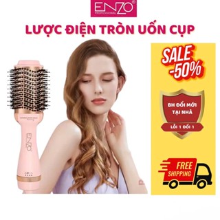  Lược điện ENZO 6209 thương hiệu ITALIA tạo kiểu đa năng công nghệ ion âm giúp tóc bóng mượt 