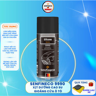 Xịt Dưỡng Cao Su Gioăng Cửa Ô Tô SENFINECO 9990 nhập khẩu ĐỨC - CHÍNH HÃNG - HSD 5 năm SENFINECO VN