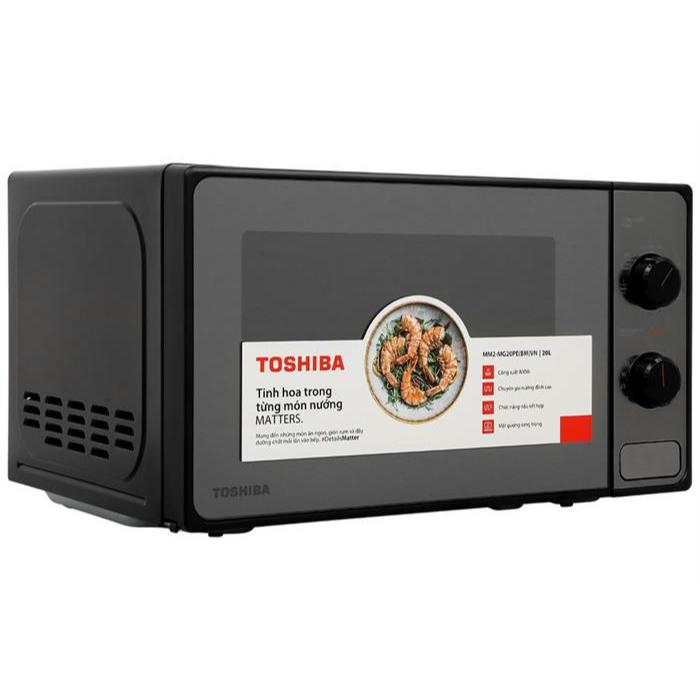 [CHÍNH HÃNG] Lò vi sóng có nướng Toshiba MM2-MG20PE(BM)VN 20 lít