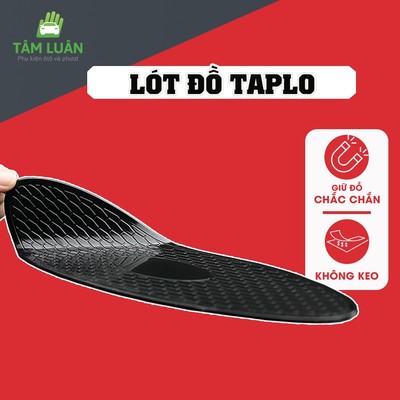 Thảm taplo silicone chống trượt lót đồ trang trí taplo ô tô, phụ kiện nội thất oto Tâm Luân