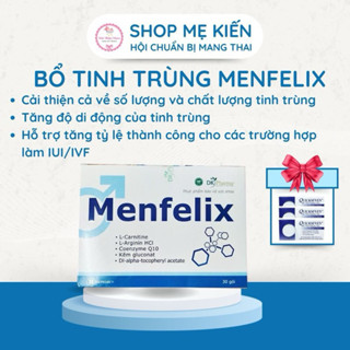 Menfelix - bổ tinh trùng nam, tăng cường sinh lý nam giới , hỗ trợ tăng thụ thai, tinh trùng yếu