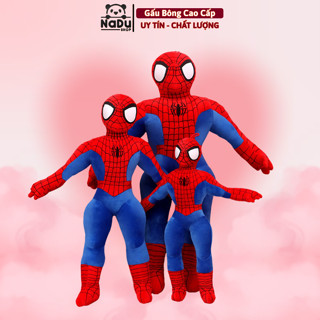 Gấu Bông Người Nhện Spider Man - Thú Nhồi Bông Ôm Ngủ Quà Tặng Cho Bé 