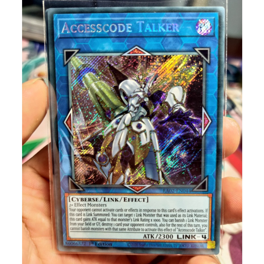 [KW2 Yugioh] [EN-UK] Thẻ bài Accesscode Talker - RA02-EN044