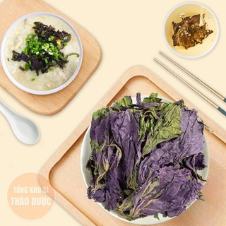 Tía tô khô 100g, trà tía tô, nguyên lá, thơm, sạch - Tổng Kho Sỉ Thảo Dược