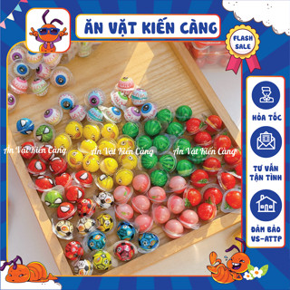   COMBO 50 CHIẾC  Kẹo Dẻo Con Mắt Mini Có Nhân Kẹo Dẻo Có Nhân Hình Con Mắt   Dưa Hấu 