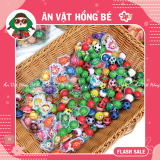   COMBO 50 CHIẾC  Kẹo Dẻo Con Mắt Mini Có Nhân Kẹo Dẻo Có Nhân Hình Con Mắt   Dưa Hấu 