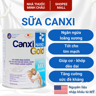Sữa Canxi Nano Gold Cho Người Già , Canxi Hỗ Trợ Xương Khớp Bổ Sung Canxi Ngăn Ngừa Loãng Xương