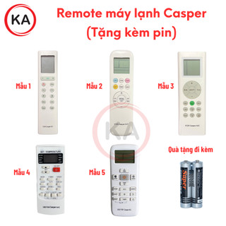 Remote dùng cho máy lạnh Casper các loại, Điều khiển điều hòa Casper các loại