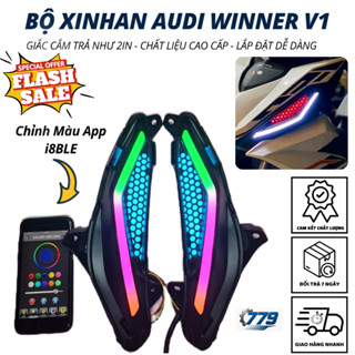  Đèn Demi Audi i8BLE gắn WINNER V1  Chỉnh Màu App Điện Thoại 