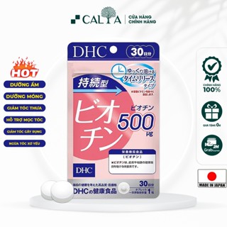 Viên Uống DHC Biotin Ngăn Rụng Tóc, Mọc Tóc, Móng Khỏe Mạnh - DHC Sustained Release Biotin 30 Ngày