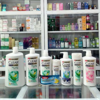 CHAI Dầu Gội CLEAR Bạc Hà - Thảo Dược