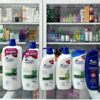 CHAI Dầu Gội HEAD & SHOULDER Bạc Hà