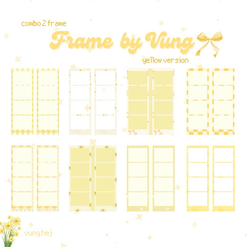Combo 2 frame in ảnh theo yêu cầu (size 5x15 cm) [PHOTOGETC]
