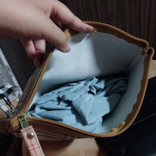 clutch ví nam nữ hiệu da thật , da canvas si Nhật