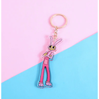 The Amazing Digital Circus Jax Double Sided Keychain