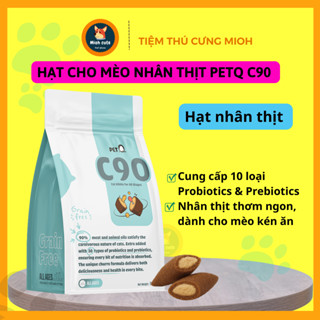  Hạt thức ăn cho Mèo PetQ C90 Churro Hạt mèo Nhân thịt thượng hạng 
