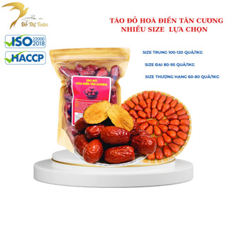 [DTT] Táo đỏ Hòa Điền Tân Cương-Nhiều size để lựa chọn-Khô dẻo, thịt dày ngon ngọt- Yến sào Đỗ Thị Toán Ăn Vặt