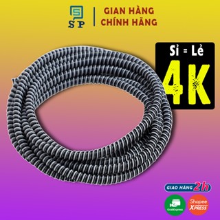 Dây quấn cuốn (1.5m) S P giúp bảo vệ tai nghe, cáp sạc 3 màu sắc