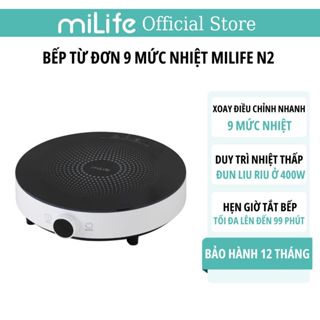 Bếp từ 9 mức nhiệt công suất 2100w có hẹn giờ, đun liu riu / Bảo hành 12 tháng