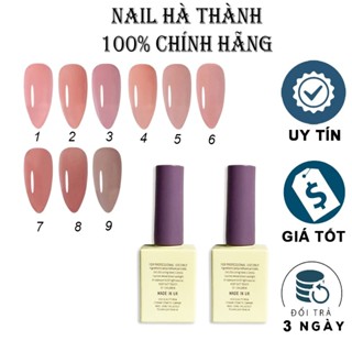 Sơn gel thạch nâu lẻ chai 9 màu BBR loại 1 nắp tím