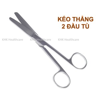 Kéo thẳng 16cm 2 đầu tù