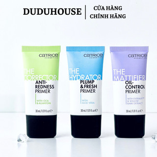  Kem Lót Catrice Prime and Fine Pore Refining Anti Shine Base Kiềm Dầu Làm Mờ Lỗ Chân Lông 30ml 