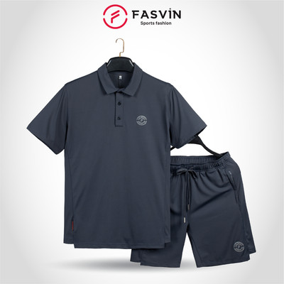 Bộ Quần Áo Thể Thao Nam Polo FASVIN AB25668.HN Mềm mại co giãn thoáng mát