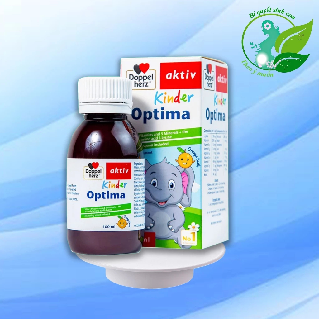 [Chính Hãng] Kinder Optima DopperHerz Thực phẩm bảo vệ sức khỏe date12/2027