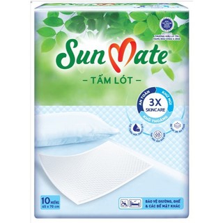 Tấm lót SunMate 10 Miếng/ 20 miếng kích thước 45x70cm