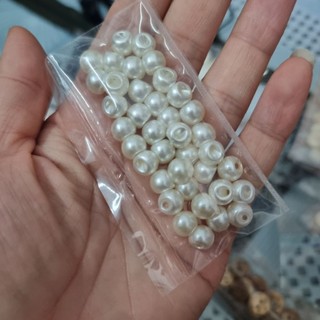 Cúc ngọc ( hạt ngọc trai nhựa ) gói 50 cúc