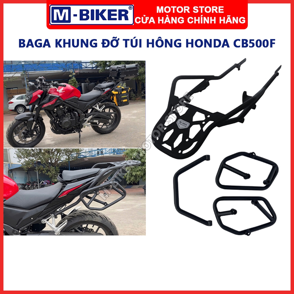 Baga CB500F, Baga khung treo túi CB500F, Cảng sau khung treo túi hông dành cho Honda CB500F
