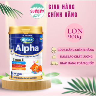 Sữa bột Dielac Alpha 1 - Hộp thiếc 900g