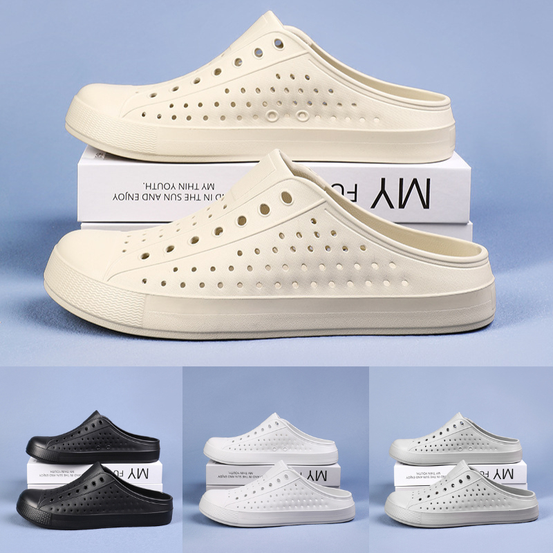 Giày đi mưa, đi biển chuyên dụng, không thấm nước, không gót, sỏ chân thuận tiện, mềm êm nhẹ WNC NATIVE/LUCHI: 5705B