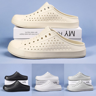 Giày đi mưa, đi biển chuyên dụng, không thấm nước, không gót, sỏ chân thuận tiện, mềm êm nhẹ WNC NATIVE/LUCHI: 5705B