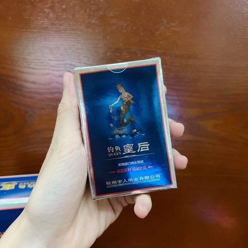 Lốc 10 bộ bài tây 52 lá Queen (hàng tốt, lá bài dày)