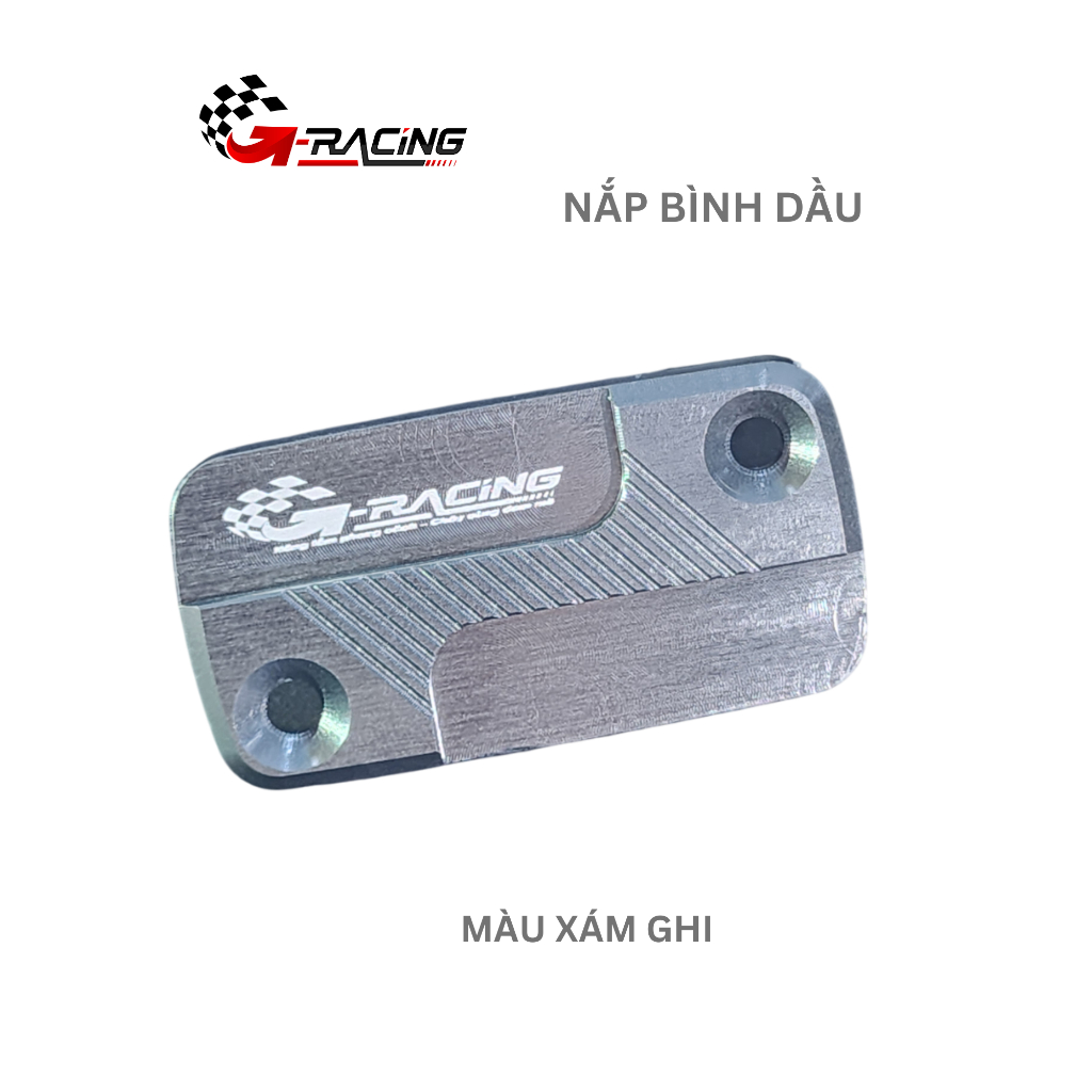 Nắp Bình dầu nhôm CNC nguyên khối Màu Xám| GBD001-5