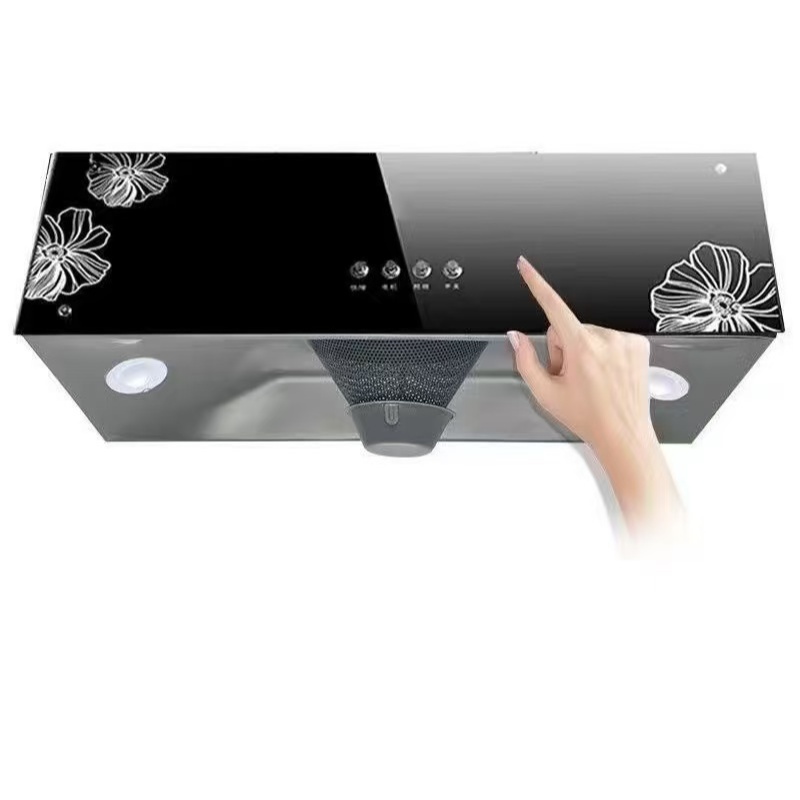 Máy Hút Mùi, Máy Hút Mùi Nhà Bếp Gia Đình Kiểu Trung Quốc, Máy Hút Mùi Tự Động Hút Đầu Nhỏ