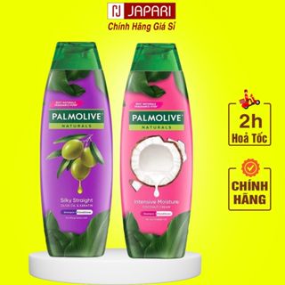 Dầu Gội Dưỡng Tóc 2in1 Palmolive 180ml - Dầu Gội Đầu Sữa Dừa, Olive, Gội Dưỡng Suôn Mượt Tóc - Japari