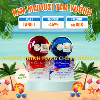 [Chính Hãng 100%] Bộ Kem Nhật Meiduzi Ngày & Đêm Dưỡng Trắng Mờ Nám Hàng Luôn Chuẩn Chính Hãng