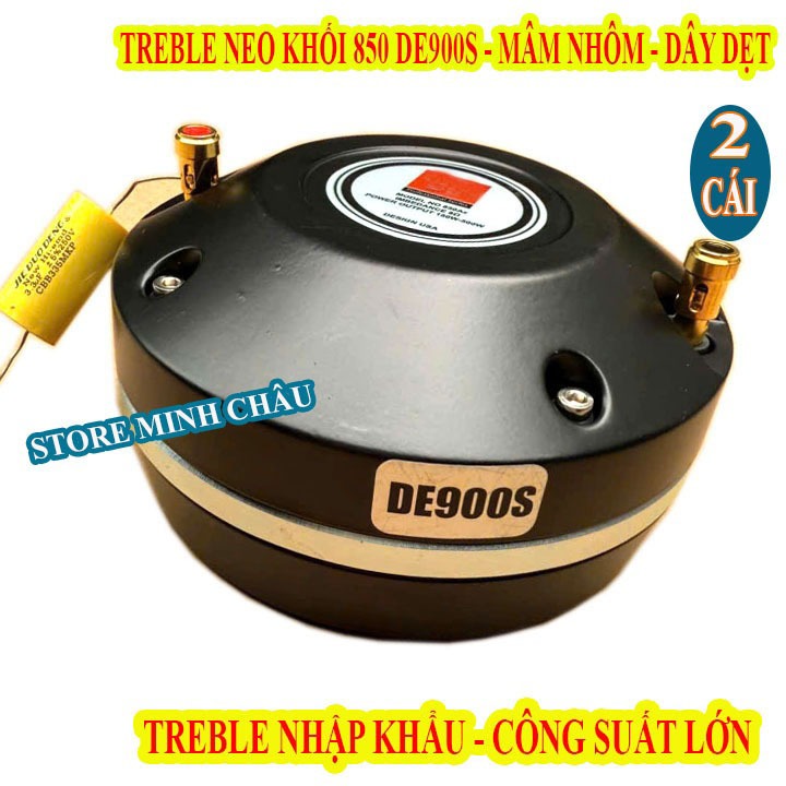 CẶP CỦ TREBLE 850 NEO KHỐI DE900S COIL 76MM CAO CẤP NHẬP KHẨU - GIÁ 2 LOA