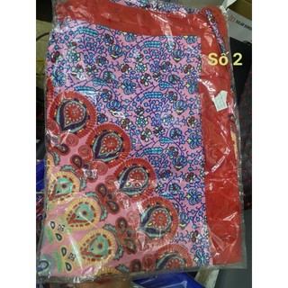 Khăn choàng đi biển du lịch khăn hobo vintage thổ cẩm che nắng chống nắng dài rộng
