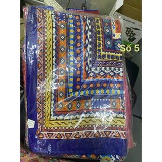 Khăn choàng đi biển du lịch khăn hobo vintage thổ cẩm che nắng chống nắng dài rộng