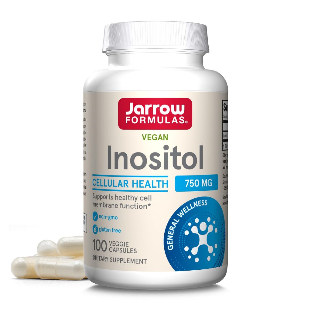 Viên uống Jarrow Formulas Inositol 750mg cung cấp vitamin B8 hỗ trợ sức khoẻ