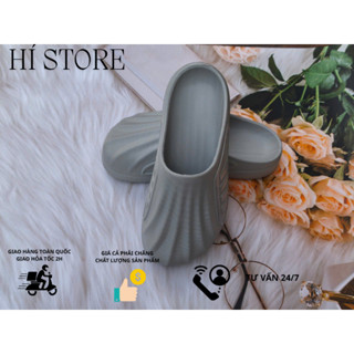Dép nam nữ quai ngang unisex hót trend Duwa bít mũi con sò siêu nhẹ - Hàng chính hãng.