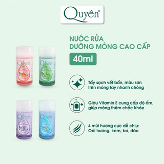 Nước rửa móng (Axeton) Quyên cao cấp