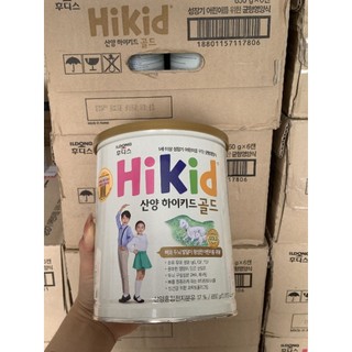 Sữa Hikid dê núi tăng chiều cao Hàn Quốc hộp 650g