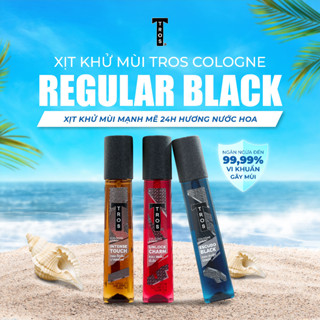  Body Mist Nước Hoa Nam TROS Cologne Spray Xịt Khử Mùi Mạnh Mẽ 24 Giờ Hương Nam Tính Quyến Rũ 100ml 